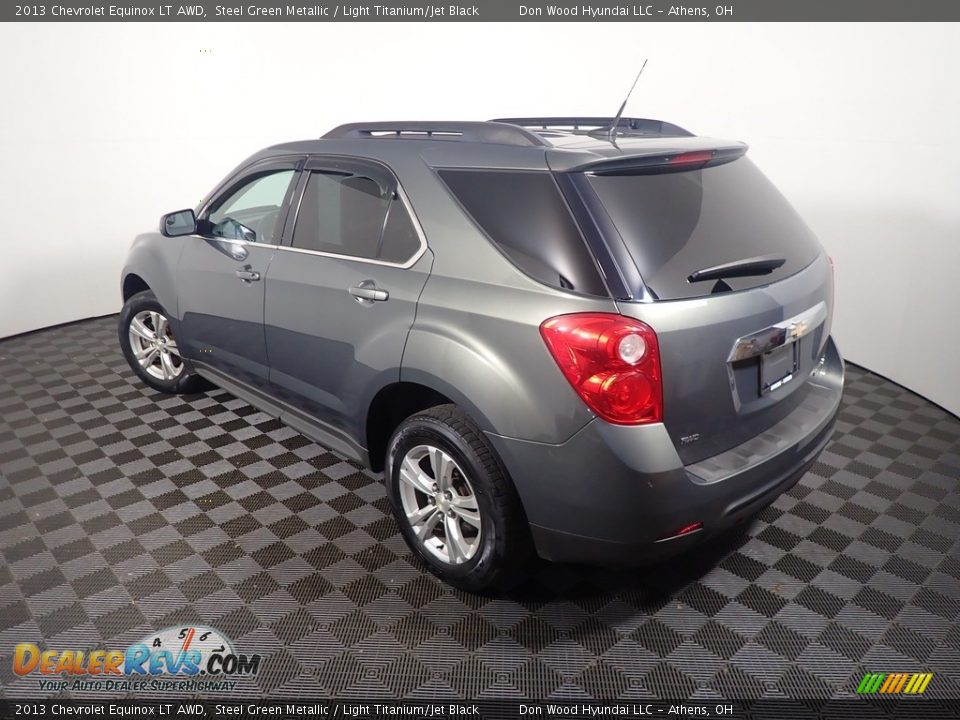 2013 Chevrolet Equinox LT AWD Steel Green Metallic / Light Titanium/Jet Black Photo #12