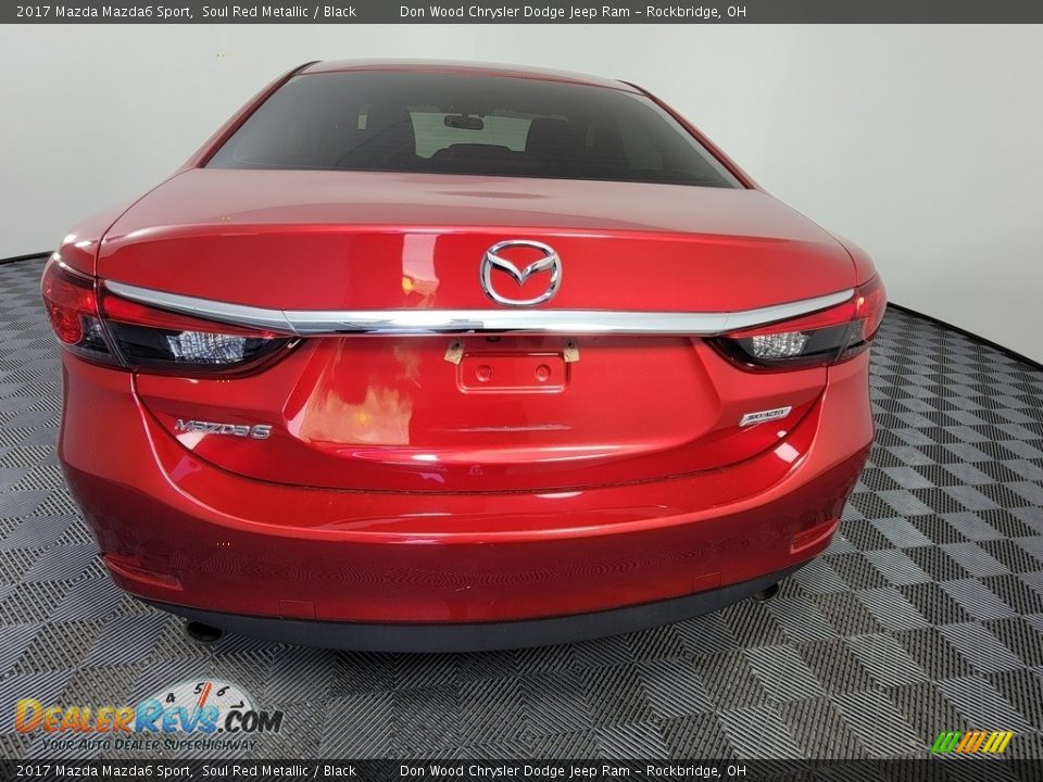 2017 Mazda Mazda6 Sport Soul Red Metallic / Black Photo #8