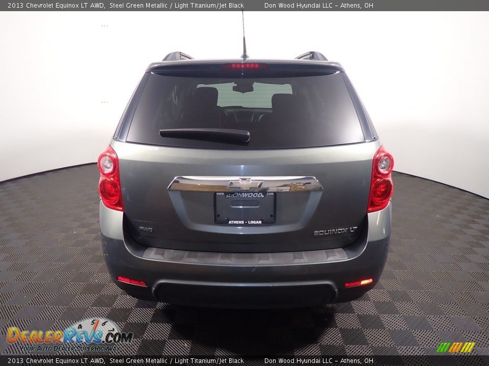 2013 Chevrolet Equinox LT AWD Steel Green Metallic / Light Titanium/Jet Black Photo #13