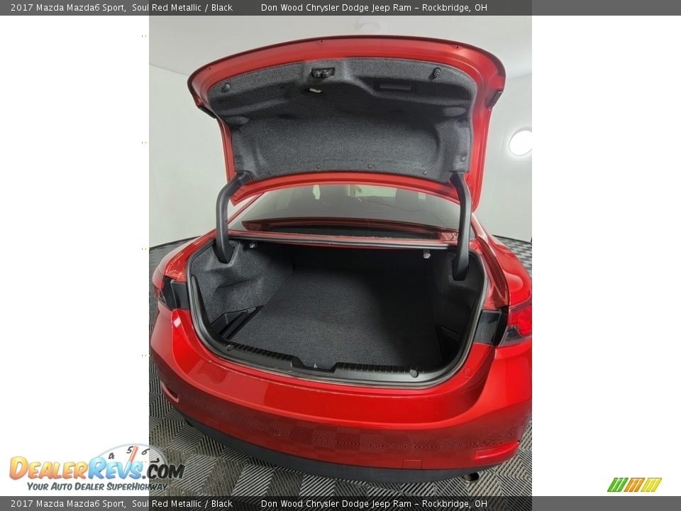 2017 Mazda Mazda6 Sport Soul Red Metallic / Black Photo #11