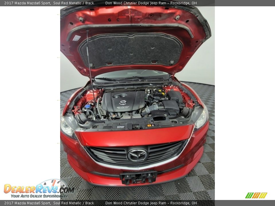 2017 Mazda Mazda6 Sport Soul Red Metallic / Black Photo #12