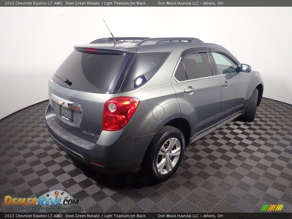 2013 Chevrolet Equinox LT AWD Steel Green Metallic / Light Titanium/Jet Black Photo #17