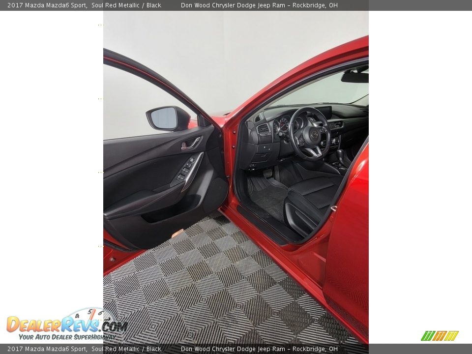 2017 Mazda Mazda6 Sport Soul Red Metallic / Black Photo #14