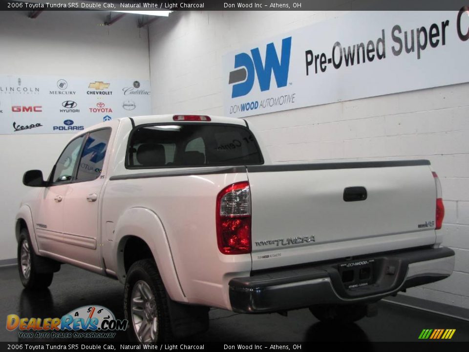 2006 Toyota Tundra SR5 Double Cab Natural White / Light Charcoal Photo #6