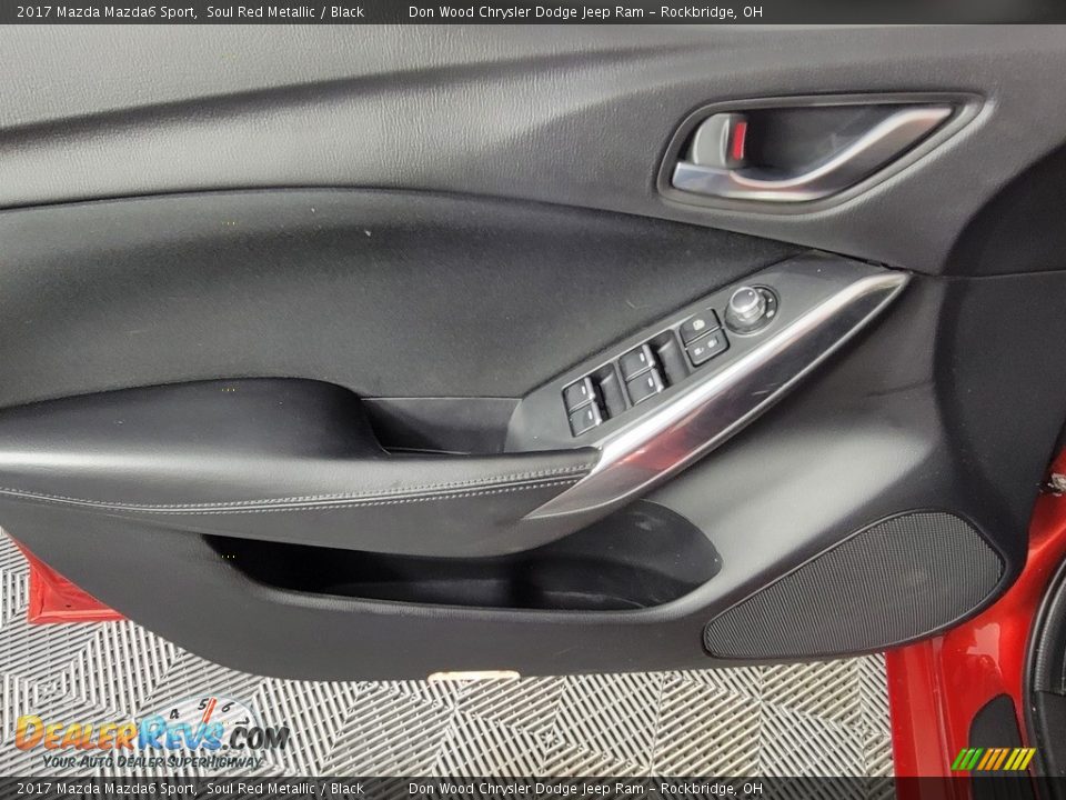2017 Mazda Mazda6 Sport Soul Red Metallic / Black Photo #15