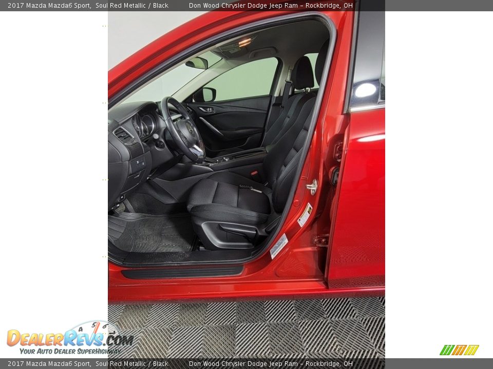 2017 Mazda Mazda6 Sport Soul Red Metallic / Black Photo #17