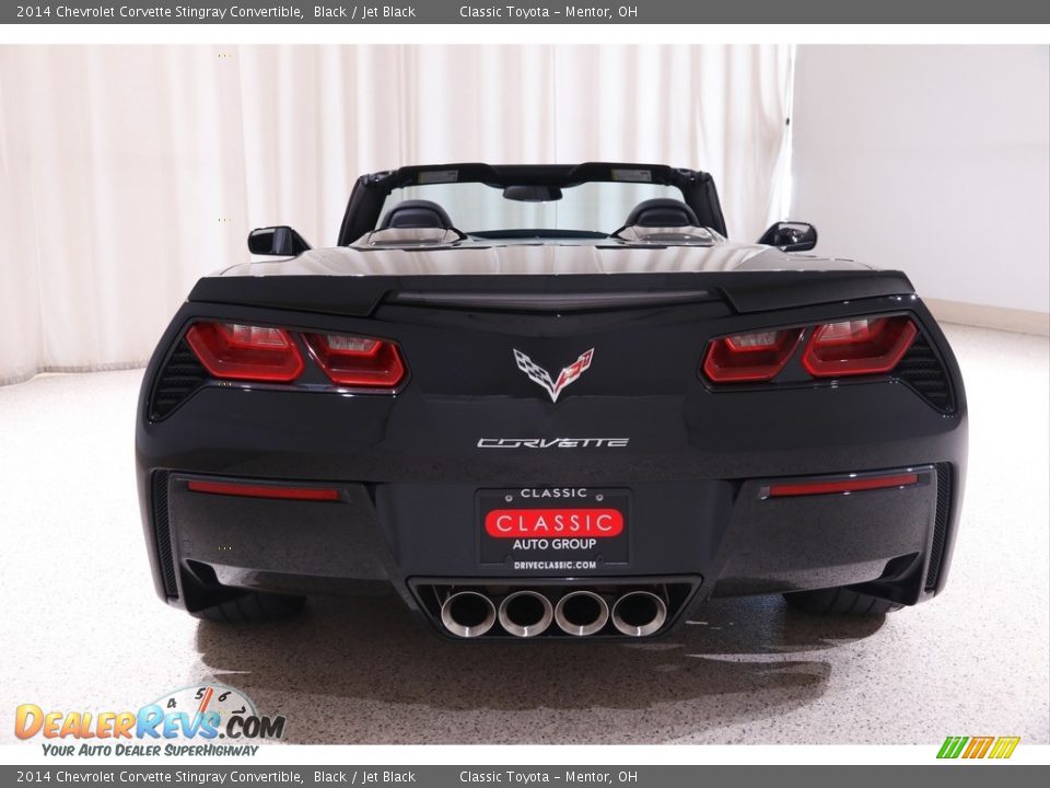 2014 Chevrolet Corvette Stingray Convertible Black / Jet Black Photo #23