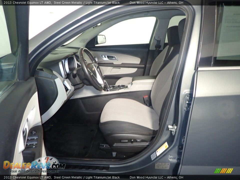 2013 Chevrolet Equinox LT AWD Steel Green Metallic / Light Titanium/Jet Black Photo #22