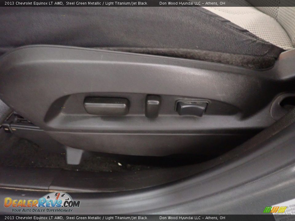 2013 Chevrolet Equinox LT AWD Steel Green Metallic / Light Titanium/Jet Black Photo #23