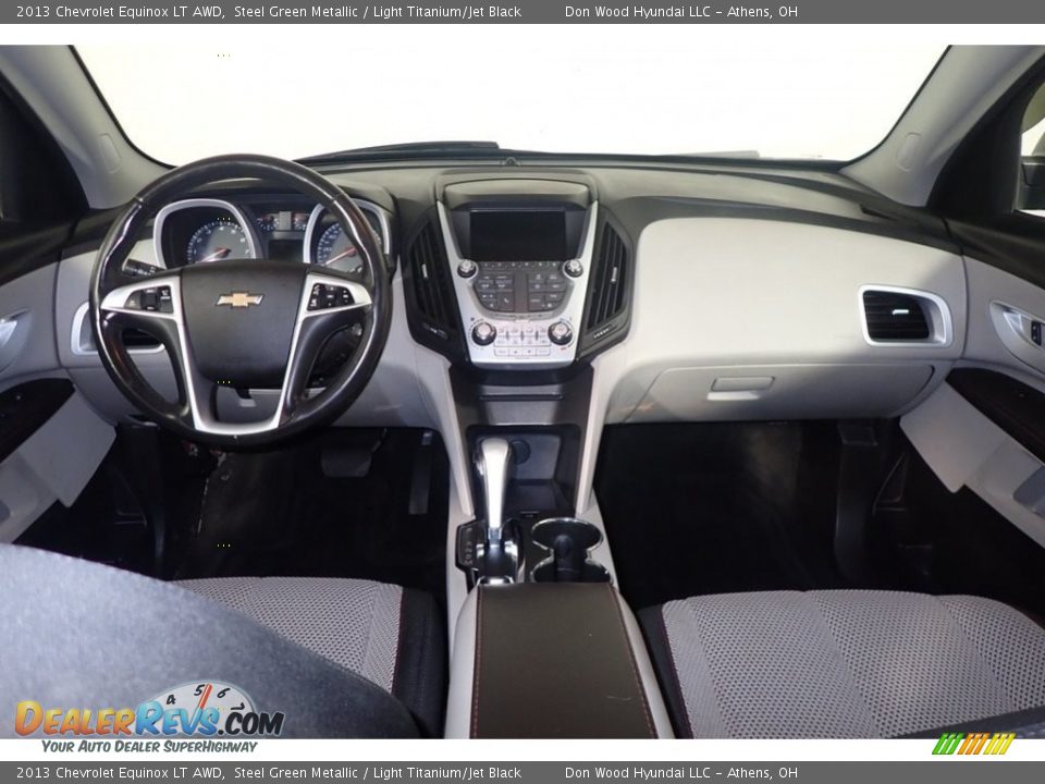 2013 Chevrolet Equinox LT AWD Steel Green Metallic / Light Titanium/Jet Black Photo #24