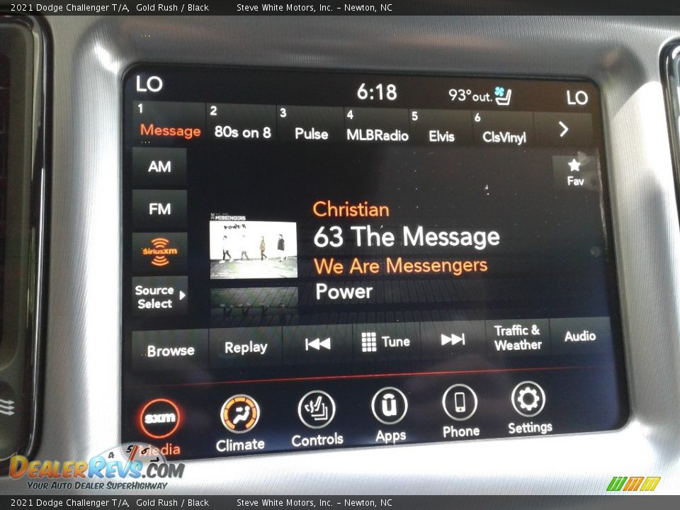 Audio System of 2021 Dodge Challenger T/A Photo #20