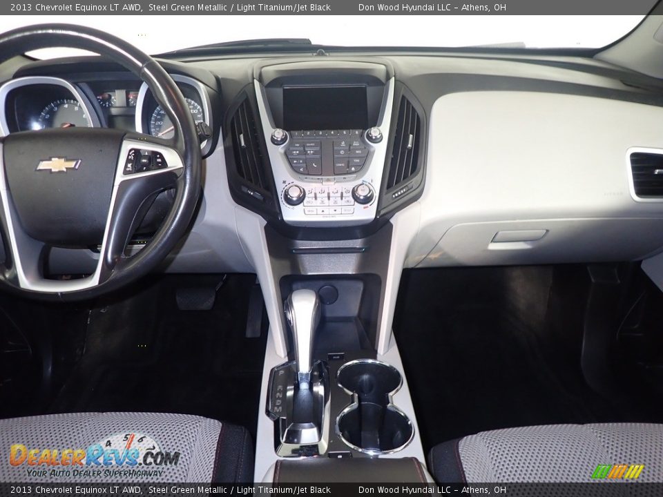 2013 Chevrolet Equinox LT AWD Steel Green Metallic / Light Titanium/Jet Black Photo #25