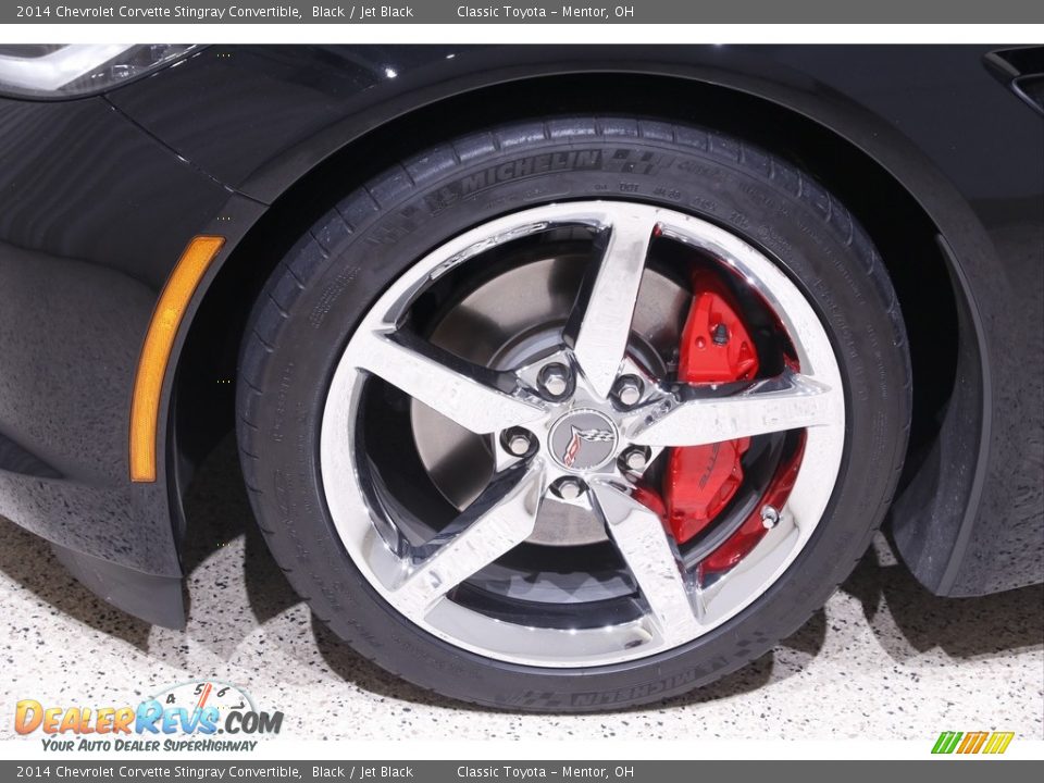 2014 Chevrolet Corvette Stingray Convertible Black / Jet Black Photo #27