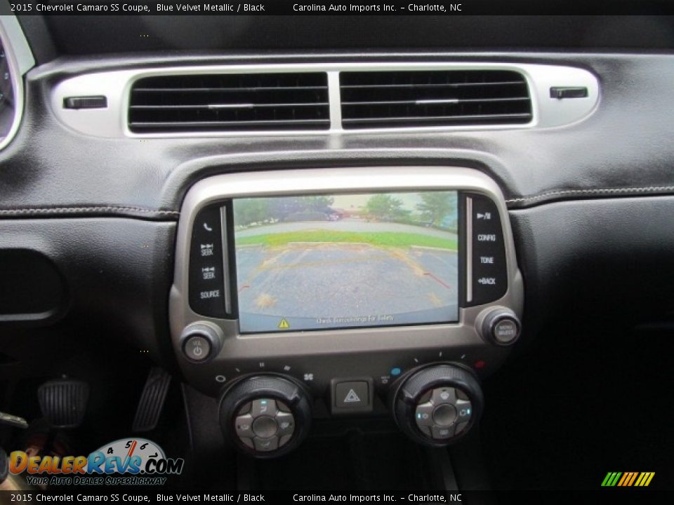 2015 Chevrolet Camaro SS Coupe Blue Velvet Metallic / Black Photo #16