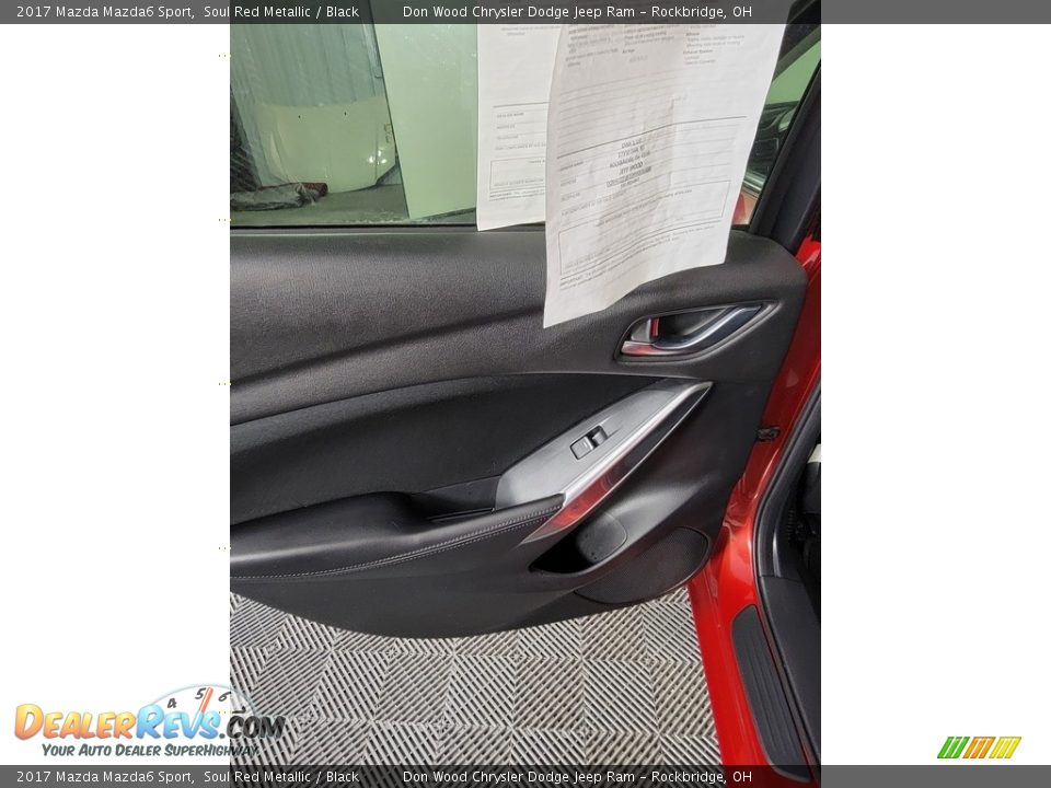 2017 Mazda Mazda6 Sport Soul Red Metallic / Black Photo #28