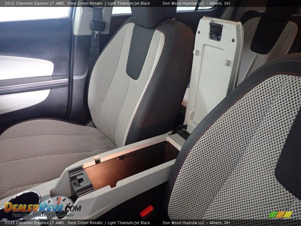 2013 Chevrolet Equinox LT AWD Steel Green Metallic / Light Titanium/Jet Black Photo #32