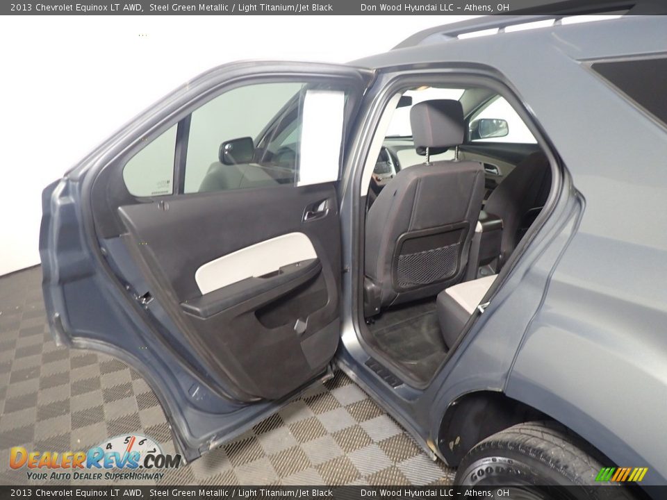 2013 Chevrolet Equinox LT AWD Steel Green Metallic / Light Titanium/Jet Black Photo #33