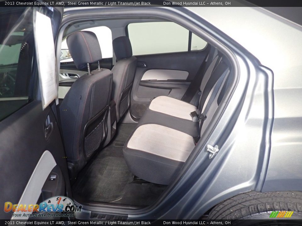 2013 Chevrolet Equinox LT AWD Steel Green Metallic / Light Titanium/Jet Black Photo #34