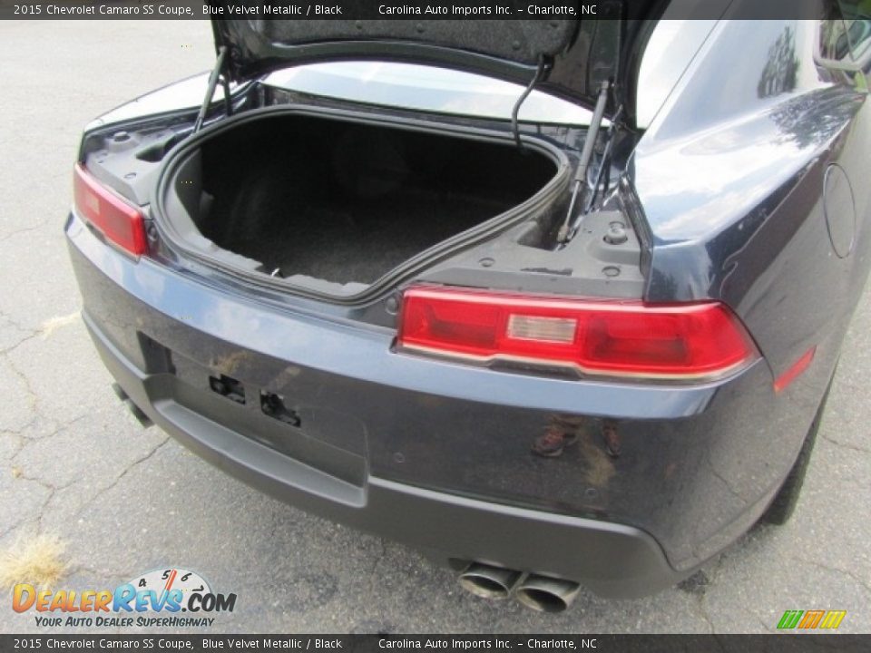 2015 Chevrolet Camaro SS Coupe Blue Velvet Metallic / Black Photo #21