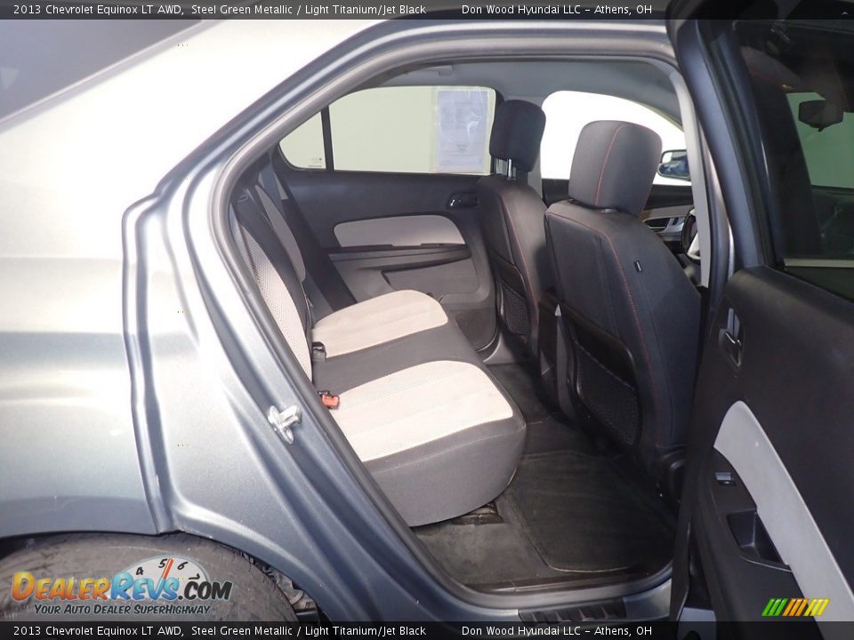 2013 Chevrolet Equinox LT AWD Steel Green Metallic / Light Titanium/Jet Black Photo #36