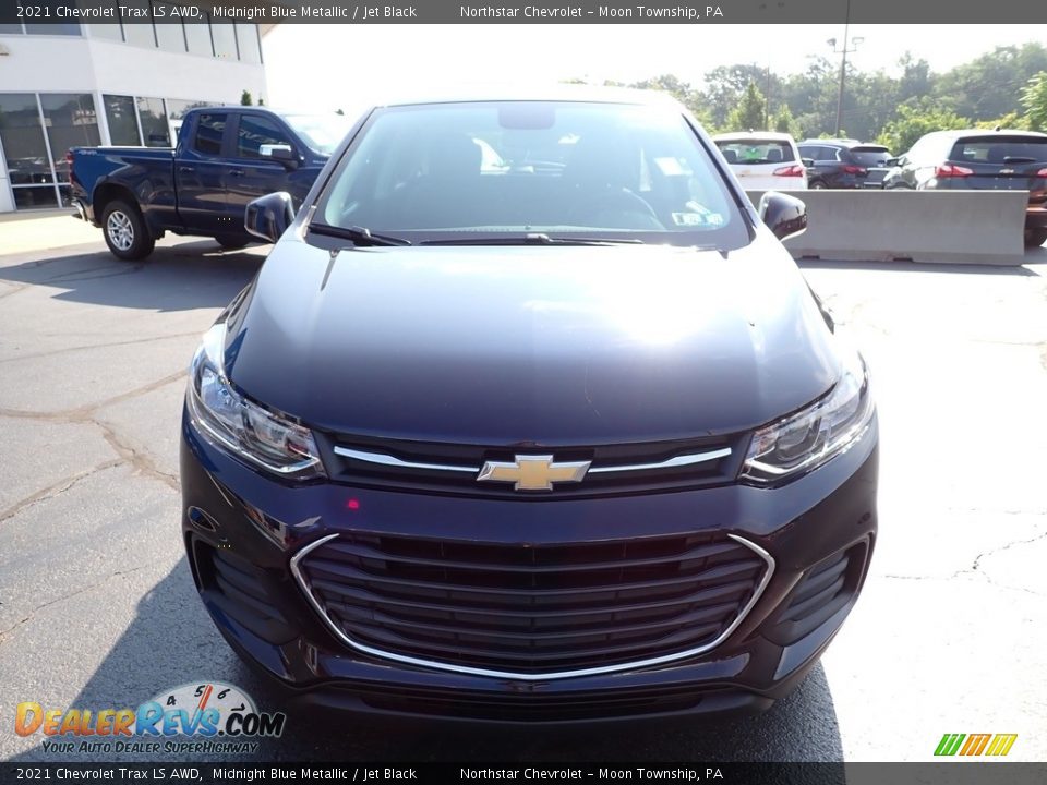 2021 Chevrolet Trax LS AWD Midnight Blue Metallic / Jet Black Photo #13