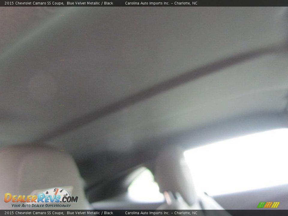 2015 Chevrolet Camaro SS Coupe Blue Velvet Metallic / Black Photo #24