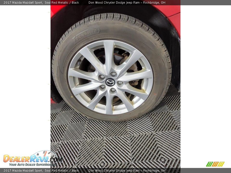 2017 Mazda Mazda6 Sport Soul Red Metallic / Black Photo #36