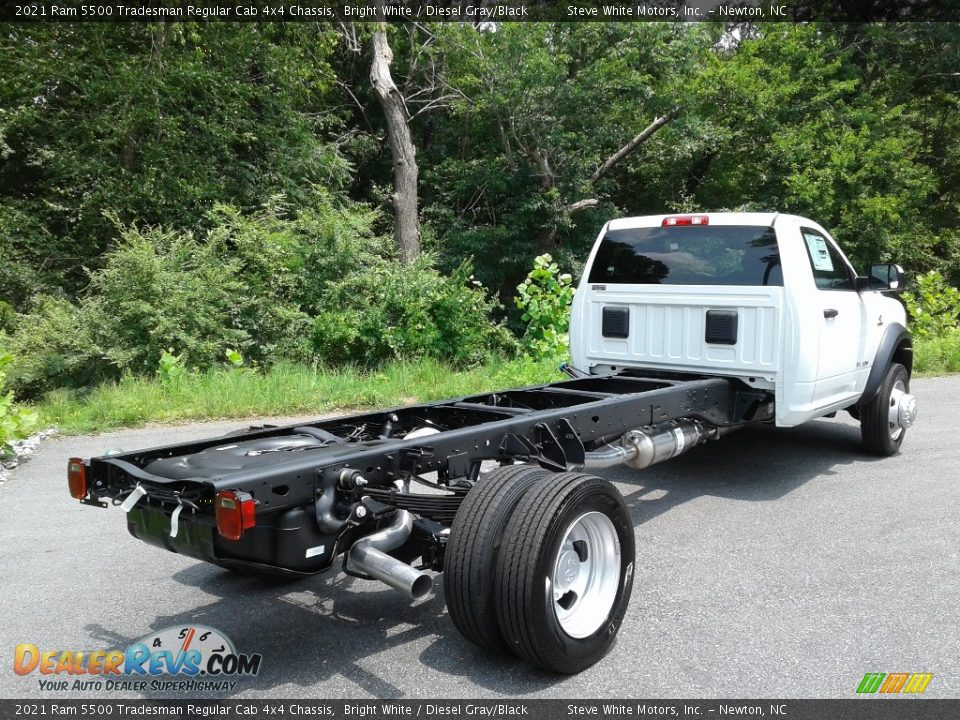 2021 Ram 5500 Tradesman Regular Cab 4x4 Chassis Bright White / Diesel Gray/Black Photo #6