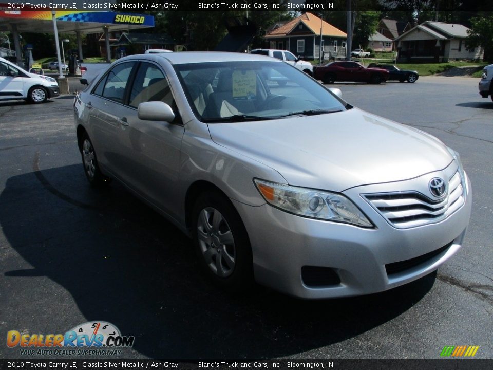 2010 Toyota Camry LE Classic Silver Metallic / Ash Gray Photo #5