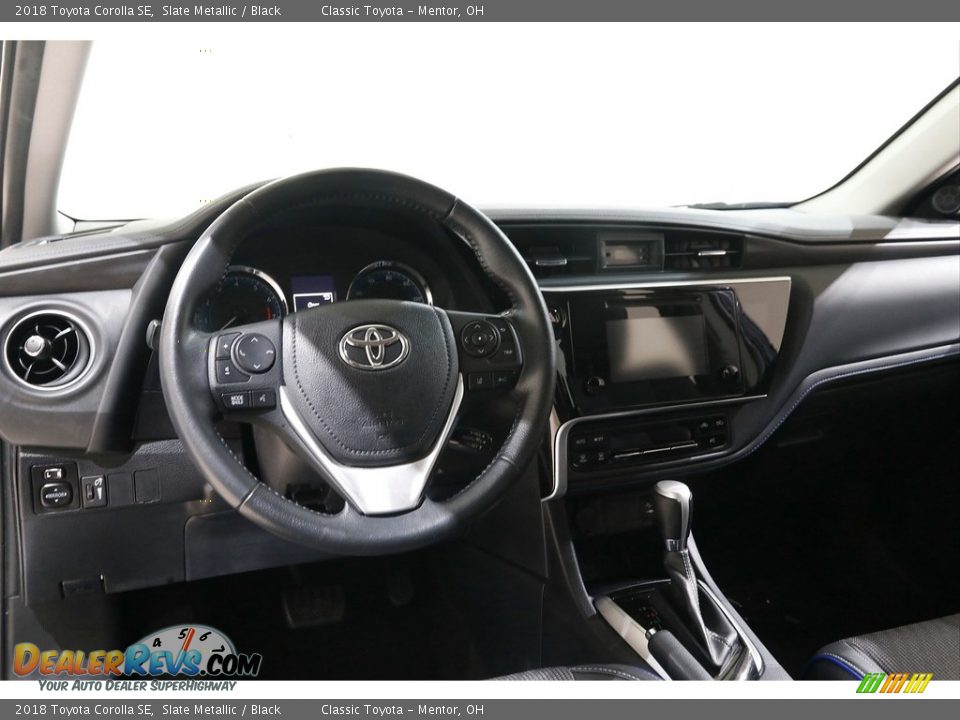 2018 Toyota Corolla SE Slate Metallic / Black Photo #6