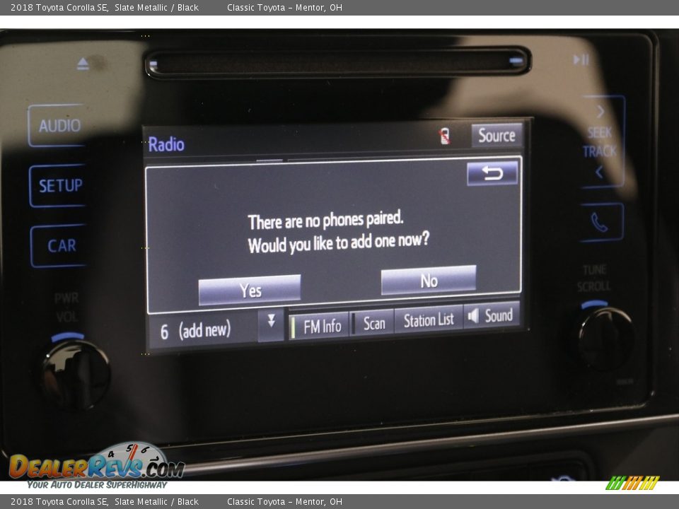 2018 Toyota Corolla SE Slate Metallic / Black Photo #11