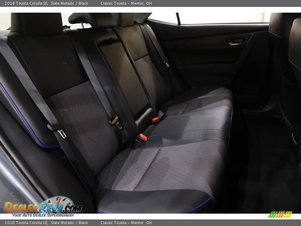 2018 Toyota Corolla SE Slate Metallic / Black Photo #14