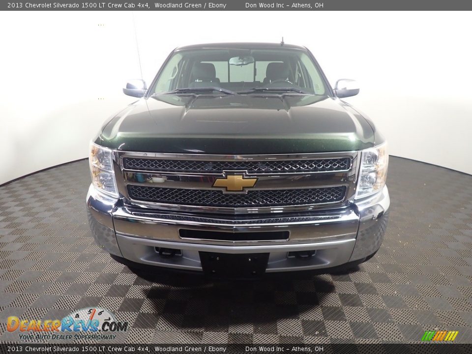 2013 Chevrolet Silverado 1500 LT Crew Cab 4x4 Woodland Green / Ebony Photo #4