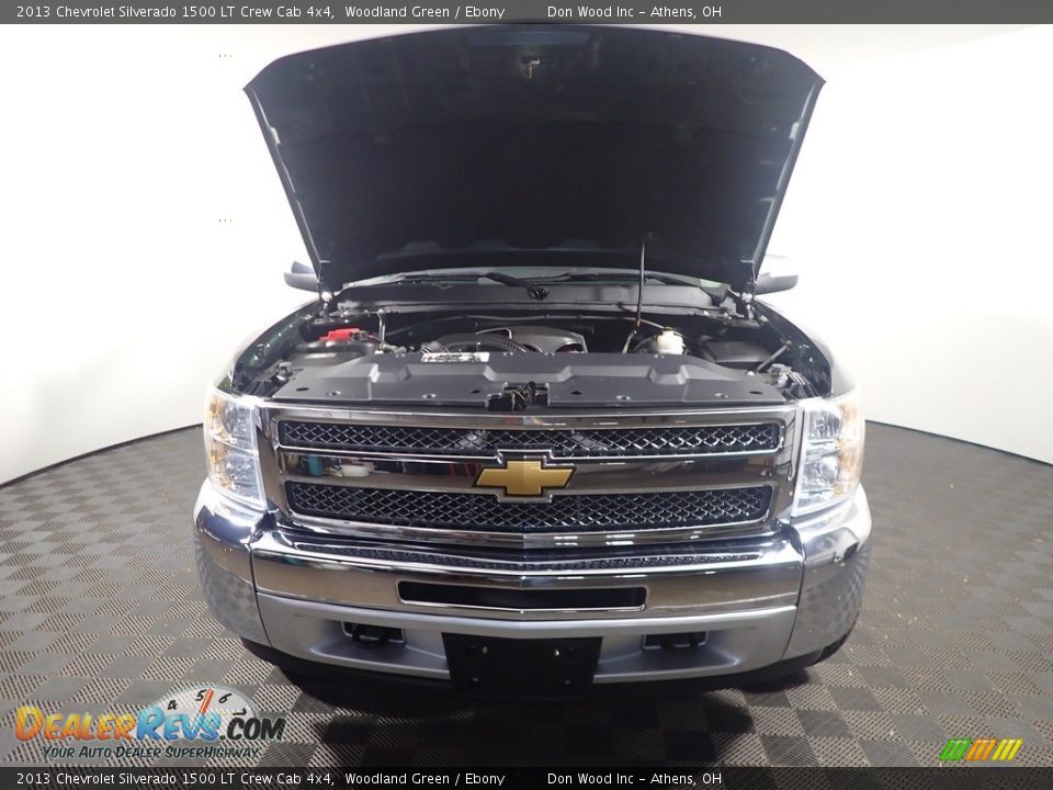 2013 Chevrolet Silverado 1500 LT Crew Cab 4x4 Woodland Green / Ebony Photo #5