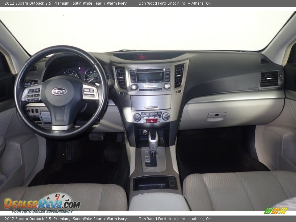 Warm Ivory Interior - 2012 Subaru Outback 2.5i Premium Photo #23