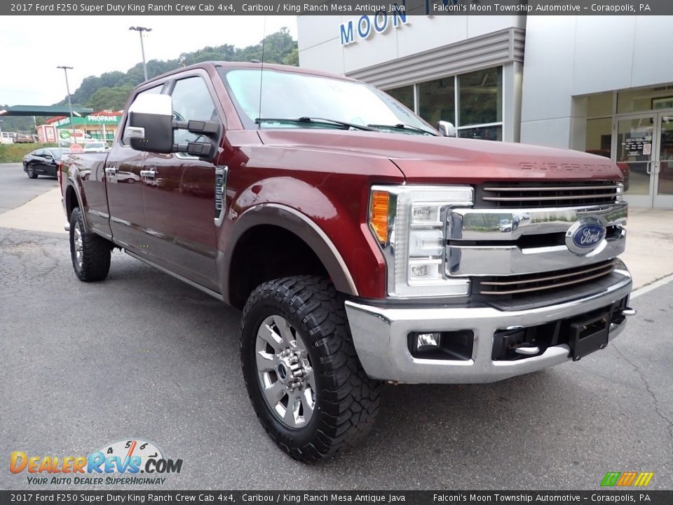 2017 Ford F250 Super Duty King Ranch Crew Cab 4x4 Caribou / King Ranch Mesa Antique Java Photo #8