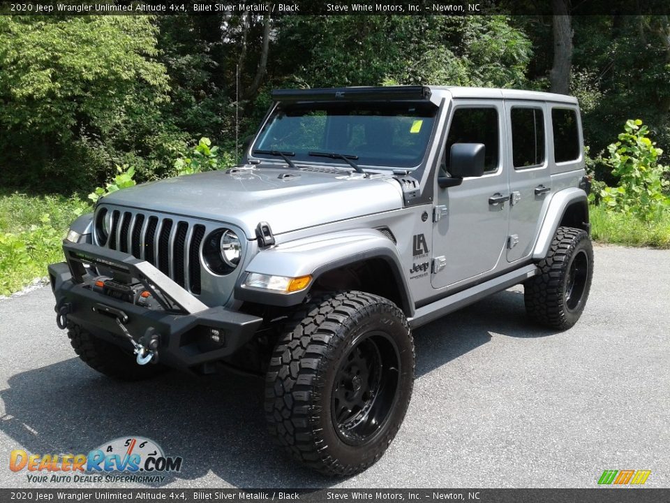 2020 Jeep Wrangler Unlimited Altitude 4x4 Billet Silver Metallic / Black Photo #3