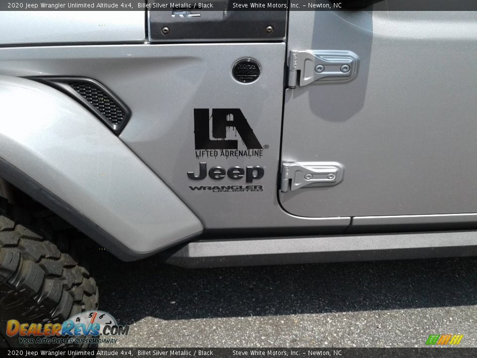 2020 Jeep Wrangler Unlimited Altitude 4x4 Billet Silver Metallic / Black Photo #4