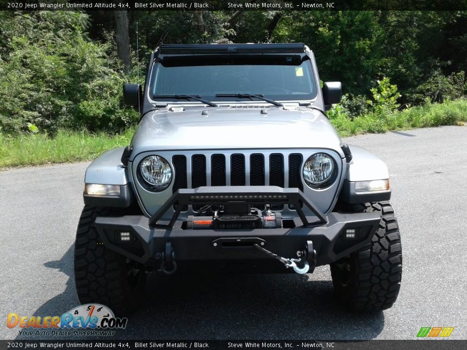 2020 Jeep Wrangler Unlimited Altitude 4x4 Billet Silver Metallic / Black Photo #6