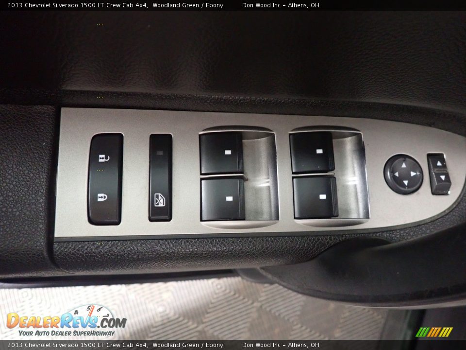 2013 Chevrolet Silverado 1500 LT Crew Cab 4x4 Woodland Green / Ebony Photo #18