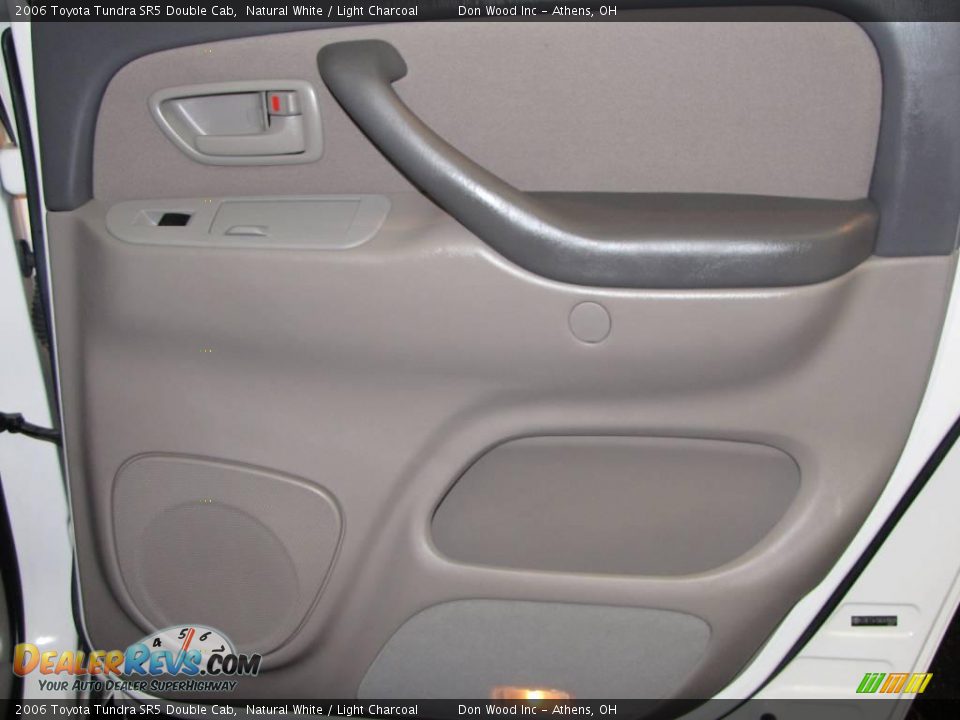 2006 Toyota Tundra SR5 Double Cab Natural White / Light Charcoal Photo #11
