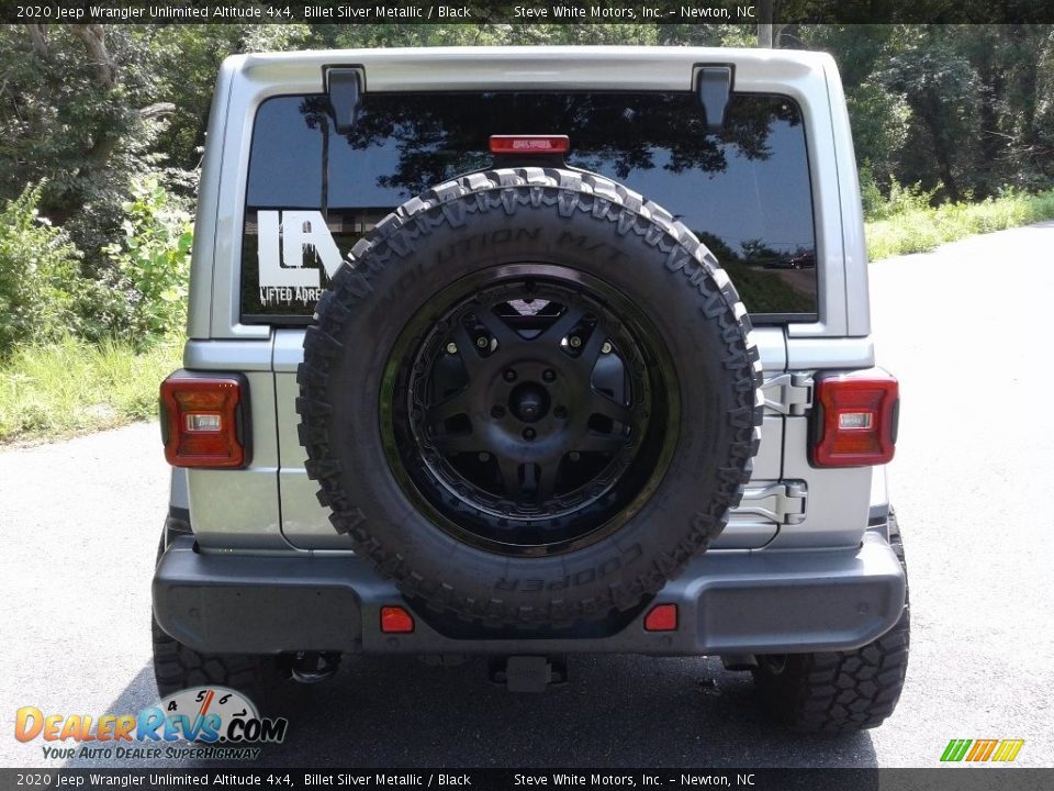2020 Jeep Wrangler Unlimited Altitude 4x4 Billet Silver Metallic / Black Photo #10