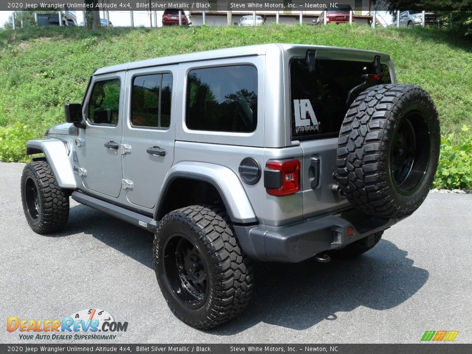 2020 Jeep Wrangler Unlimited Altitude 4x4 Billet Silver Metallic / Black Photo #11