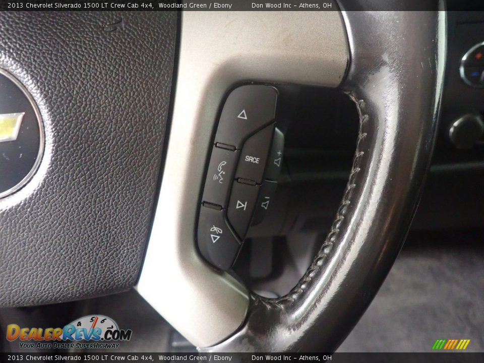 2013 Chevrolet Silverado 1500 LT Crew Cab 4x4 Woodland Green / Ebony Photo #27
