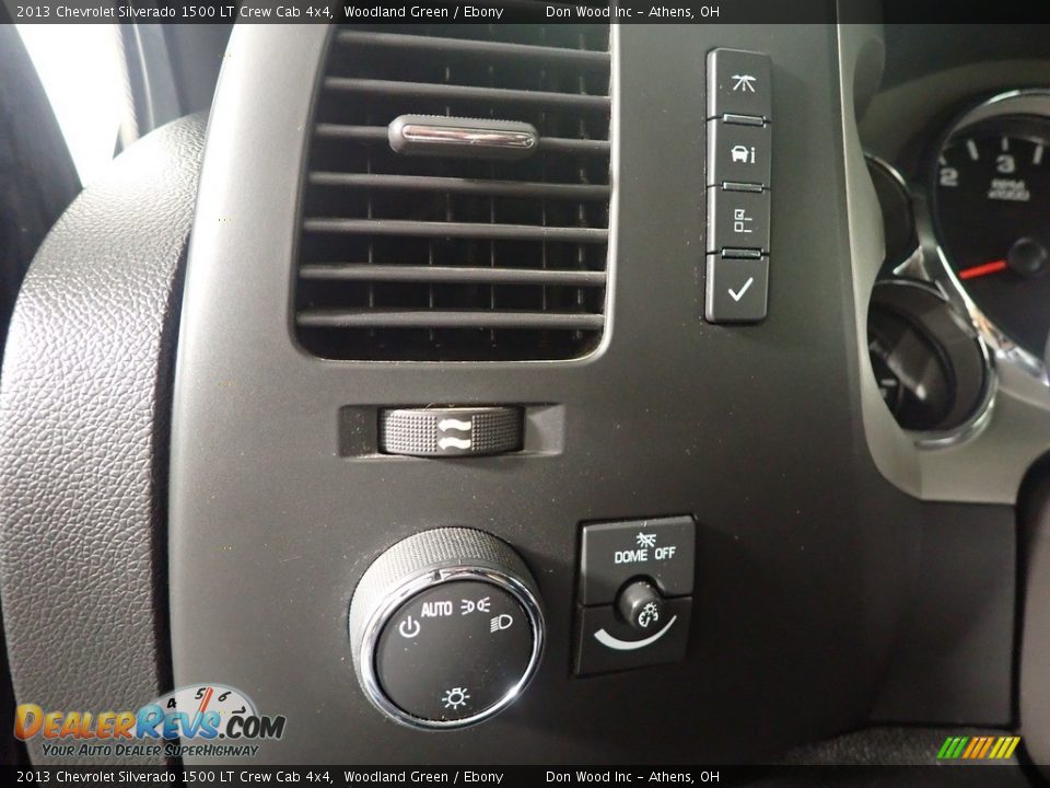 2013 Chevrolet Silverado 1500 LT Crew Cab 4x4 Woodland Green / Ebony Photo #28