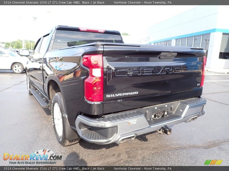 2019 Chevrolet Silverado 1500 LT Z71 Crew Cab 4WD Black / Jet Black Photo #5