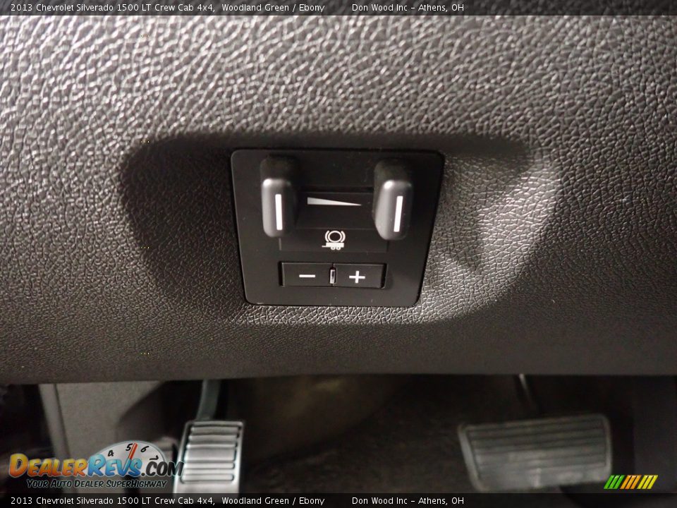 2013 Chevrolet Silverado 1500 LT Crew Cab 4x4 Woodland Green / Ebony Photo #29