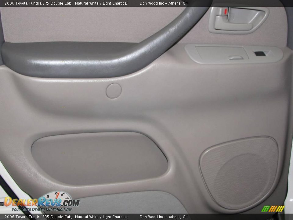 2006 Toyota Tundra SR5 Double Cab Natural White / Light Charcoal Photo #12