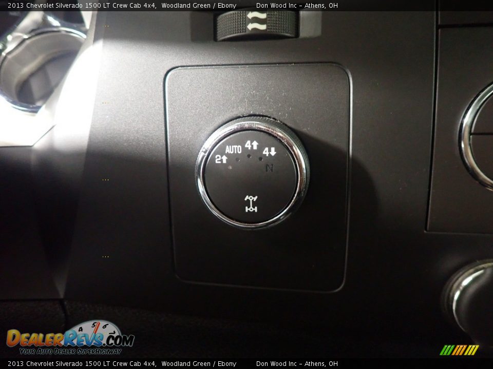 2013 Chevrolet Silverado 1500 LT Crew Cab 4x4 Woodland Green / Ebony Photo #30