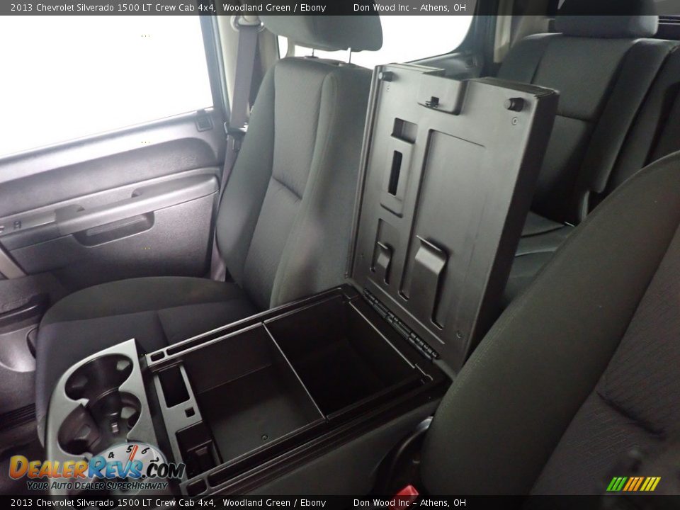 2013 Chevrolet Silverado 1500 LT Crew Cab 4x4 Woodland Green / Ebony Photo #32